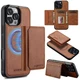 L5 2 in 1 Detachable Leather Wallet and Cases with iPhone 16 Max Case with RF...