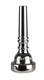 BACH cornet mouthpiece 1C silver-plated finish