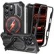 Aropuktek for iPhone-16-Pro-Max Case Compatible For iPhone 16 Pro Max, Black 