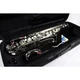 Allora ATS-450 Vienna Tenor Saxophone Black Nickel Body, Silver Keys 19788103