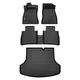GINOWY-Floor Mats & Cargo Liner for 2014-2019 Nissan Sentra, Fit for S丨SV