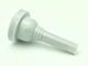 KELLY-6-1/2AL - Small-shank Trombone/Baritone Lexan-Mouthpiece - Steel-Grey
