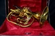 King 1122 Marching French Horn in Bb - Damaged Lacquer, Used, Hard Case Included
