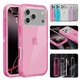 3-layer Clear Bumper Case Shockproof For iPhone 17 16 15 Pro Max 14 13 12 11 XS