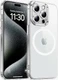 Red2Fire iPhone 15 Pro Max Case 6.7&rdquo; Clear Shockproof Scratch Resistant 