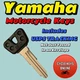 1980-1983 Yamaha Motorcycle keys cut by code to key codes D34344-D44331