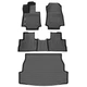 GINOWY-Floor Mats & Cargo Liner for Toyota RAV4 2019-2025 (Fit Gasoline Model...