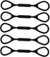 Jiayouy 5Pcs Trumpet Slide Stopper Silicone Stopper Ring for Yamaha Bach Conn Ki