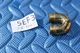 USED: Bach TR300, Bundy 1530 Trumpet Brass Second, 2nd valve slide with nib #5EF