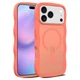 For iPhone 17 Pro Max 16 15 14 13 12 Shockproof Matte Wave Frame Mag Safe Case 