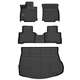 GINOWY-Floor Mats & Cargo Liner for Lexus NX Hybrid 2022-2025 (Include Plug-i...