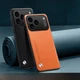 Luxury Hard PC PU Leather Slim Phone Case For iPhone 17 Pro Max 17 Air 17 Pro 17