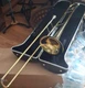Bach Tenor Trombone Bb Brass Lacquered w/ Mouthpiece 6 1/2 AL & Case