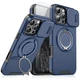 For iPhone 16 17 Pro Max 15 14 12 Shockproof Stand Case Screen Protector Cover