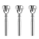 ETERMETA 3 Pack Silver Trumpet Mouthpiece Set 7C 5C 3C Compatible with Yamaha...