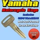 1980-83 Yamaha Motorcycle keys cut to code key codes F34344-F44331